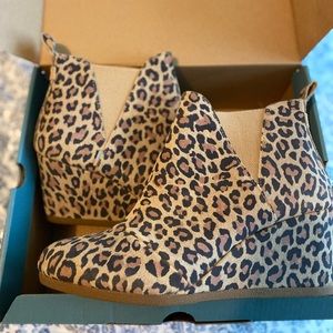 Toms Kelsey Desert Tan/Leopard